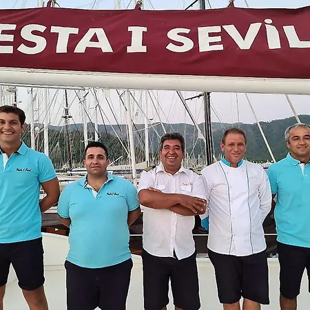 Hotel en barco Vesta 1 Sevil Marmaris