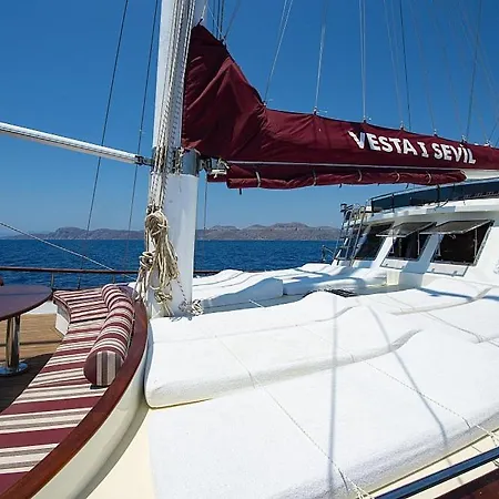 Vesta 1 Sevil Hotel en barco